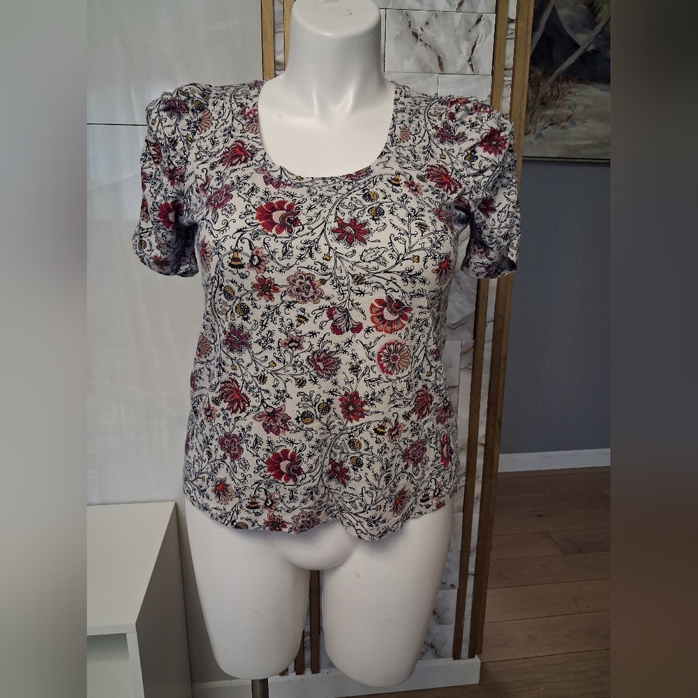 Floral Print Women's Top